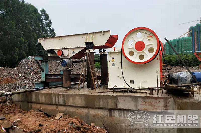 固定式建筑垃圾破碎機(jī) 固定式建筑垃圾破碎機(jī)