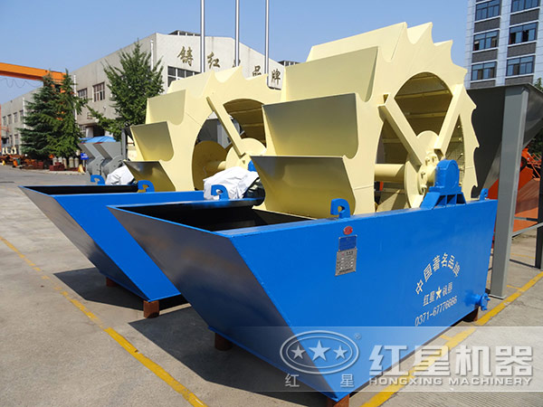 單葉輪式洗砂機(jī)，占地小，處理量小