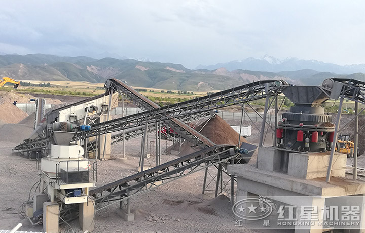 砂石廠(chǎng)作業(yè)現(xiàn)場(chǎng)