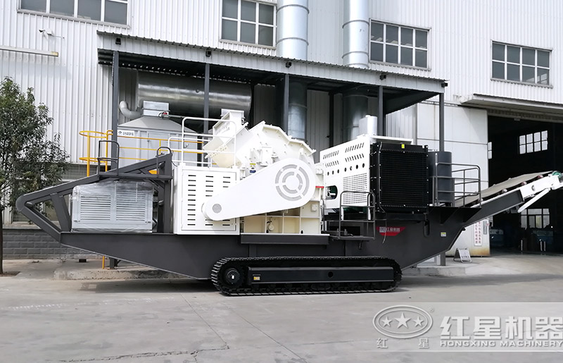 履帶式流動打石子設(shè)備